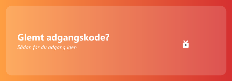 Har du glemt din Windows-adgangskode? Sådan får du adgang igen