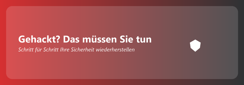 Gehackt? Das müssen Sie jetzt tun