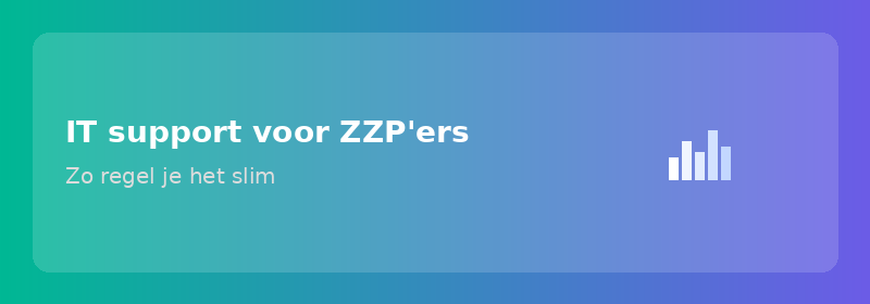 IT support voor ZZP'ers: zo regel je het slim