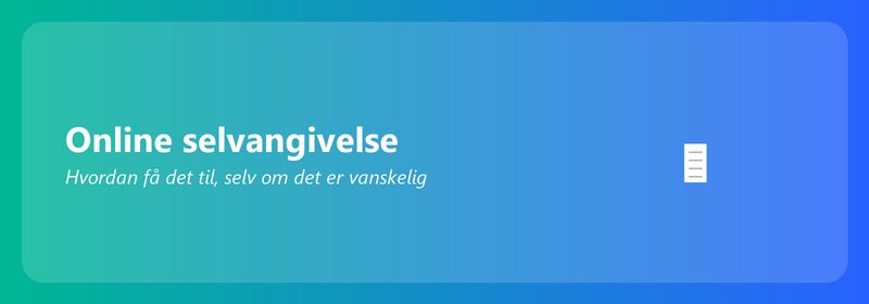 Online selvangivelse: hvordan få det gjort (selv om du ikke er teknisk kunnskapsrik)