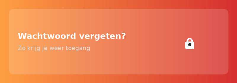 Windows wachtwoord vergeten? Zo krijg je weer toegang